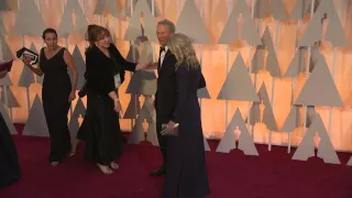 Oscars: Clint Eastwood Red Carpet (2015) | ScreenSlam