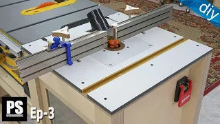 Homemade Router Table & Router Insert / Mobile Workbench EP 3