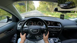 2015 Audi A4 [2.0 TDI 150 Hp] | Pov Test Drive #povdrive