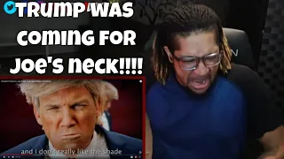 Reaction to  Donald Trump vs Joe Biden. Epic Rap Battles Of History