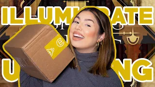 my first EVER illumicrate unboxing // fighting spirit: march illumicrate 💛 📒