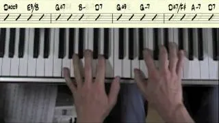 Easy Piano Accompaniment for Just The Way You Are (A section Only) by Billy Joel