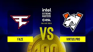 FaZe vs. Virtus.pro - IEM Dallas 2024 - Group B