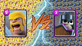 BARBARIANS Vs GUARDS - Clash Royale Challenge #286