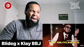 Blidog x Klay BBJ - The Butcher’s (Official Video) | AMERICAN REACTS🇺🇸🇹🇳