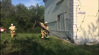 Взрыв в доме на Буланаше 22.07. 2019. Комментарий Игоря Петухова, начальника пожарной части