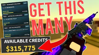 how to EARN CREDITS FAST in phantom forces!