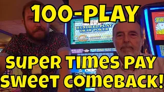 100-Play Super Times Pay - Sweet Comeback!