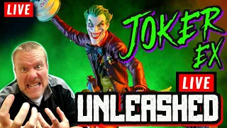 🔴 LIVE UNLEASHED UNBOXING: Joker Premium Format EX 1/4 Scale Statue | Sideshow Collectibles