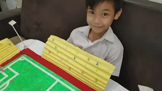 miniatur lapangan sepak bola by Brandon kelas 5 , Selasa, 25 Januari  2022