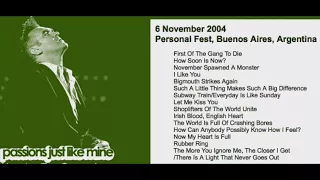 Morrissey - November 6, 2004 - Buenos Aires, Argentina (Full Concert) LIVE