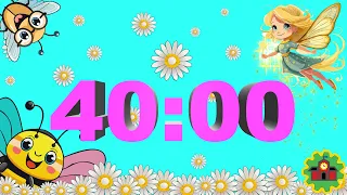 40 Minute Spring Timer with Music (2024)