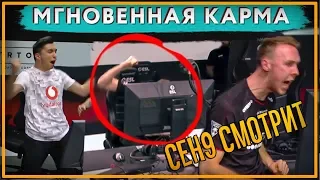 ceh9 смотрит: РАЙЗ "Глейв колотит с дури по столу!"