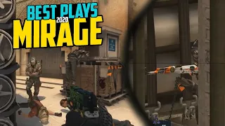 BEST CS:GO PRO PLAYS ON MIRAGE IN 2020! (200IQ PLAYS AND MORE)