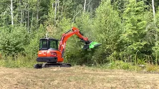 Excavator Rotary Brush Cutter EXR-4800 by Reaper Attachments