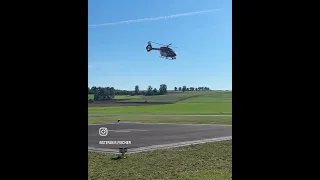 Christoph 80 spektakuläre Landung DRF H145