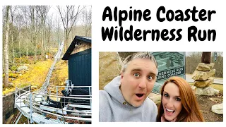 4K - Wilderness Run Alpine Coaster - Banner Elk, NC - POV & Review