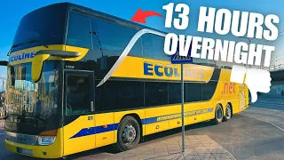 Ecolines Overnight Bus from Riga to Warsaw | TRIP REVIEW