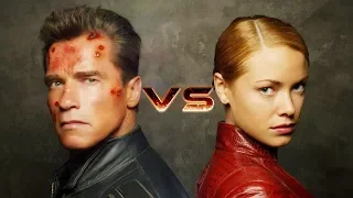 Terminator 3: Rise of the Machines - T-850 VS T-X