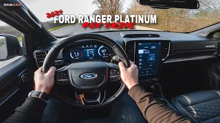 2024 Ford Ranger Platinum V6 - Luxury Pick-up - POV Test Drive 4K