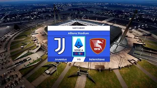 Juventus vs Salernitana | Allianz Stadium | 2023-24 Serie A | PES 2021