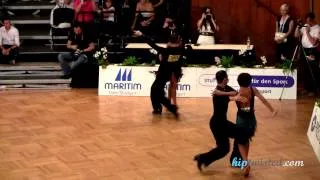 Andrey Gusev - Elizaveta Cherevichnaya, GOC Stuttgart 2012, WDSF Grand Slam latin, 3. round - samba