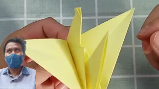 Tutorial For Making Origami Cranes !!!