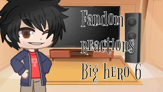 Fandom reactions || Aunt Cass and Fred react to Hiro's Au || Big hero 6 || 101 subscribers special ✨