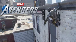 Black Panther Parkour | Marvel's Avengers Game