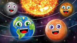 The Inner Planets - Mercury, Venus, Earth and Mars!