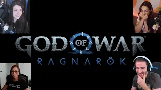 Streamers Reaction to God of War: Ragnarok Gameplay Trailer 2021