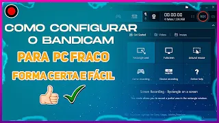 Faça isso no seu Bandicam e veja mudanças | Dica para PC fraco | 2023 #bandicam