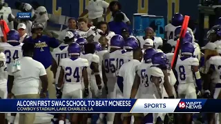 Alcorn first team in SWAC history to beat McNeese State