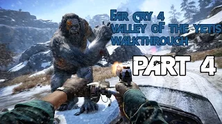 Far Cry 4 Valley of The Yetis Walkthrough Part 4 | First YETI Kill!