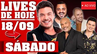 LIVES DE HOJE SÁBADO 18/09/2021 - LIVES AO VIVO AGORA | LIVE DE HOJE #LIVE#HOJE#SABADO