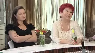 Наташа Королева и мама Люда в программе "Добро пожаловать" с Аллой Крутой