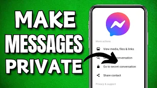 How To Make Private Messages On Messenger (For Beginners)