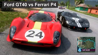 Ford GT40 vs. Ferrari P4. The Goliath making history. Horizon Festival Mexico | Forza Horizon 5