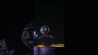 Beautiful Drone Show || Jumeirah Beach ||  #dubai #2022 #fun #fyp