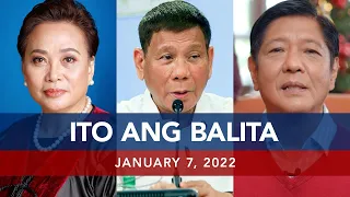 UNTV: ITO ANG BALITA | January 7, 2022