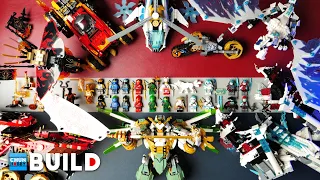 LEGO Speed Build! All Ninjago Secrets of the Forbidden Spinjitzu Sets Compilation 2019 | Beat Build