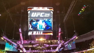 UFC 214 Demian Maia Linkin Park "Numb" Entrance vs Tyron Woodley Anaheim Live