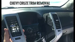 Chevy Cruze Interior Trim Removal - Automatic Transmission