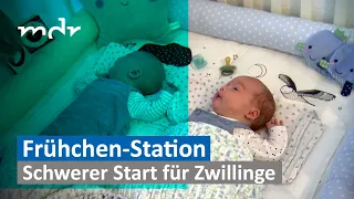 Schwerer Start: Wie sich eine Zwillingsmutter und ihre Frühchen erholen | MDR um 4 | MDR