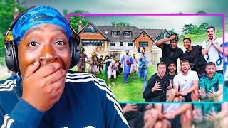 Reaction To The SIDEMEN HOUSE Zombies Map!