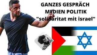 GANZES GESPRÄCH VON ARAFAT: MEDIEN POLITIK "solidaritat mit israel"