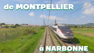 Cabride de Montpellier TGV à Narbonne en BB27000