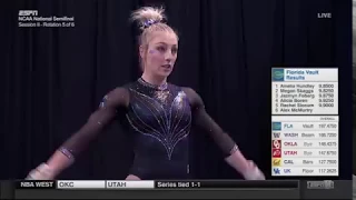 Alex McMurtry (Florida) 2018 Nationals Semifinals Vault 9.9375