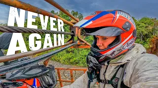 Crossing an amazon river with my CRF300 Rally. REALLY?! |S6 - E16|
