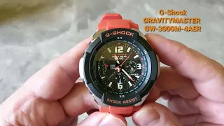 Casio G-Shock Gravitymaster GW-3000M-4AER, orange UNBOXING, 4K